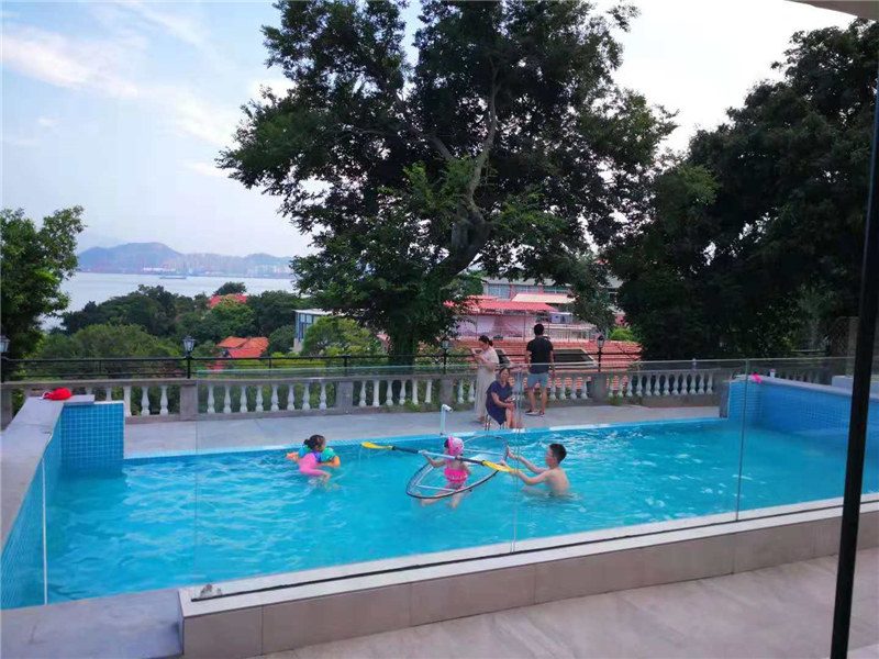 100mm 150mm debeli Luksuzni bazen akrilni plexi stakleni staklo za velike bazene