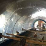 Prilagođeni veliki akrilni akrilni akcelerski projekt tunela